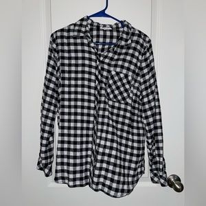 Buffalo plaid button up